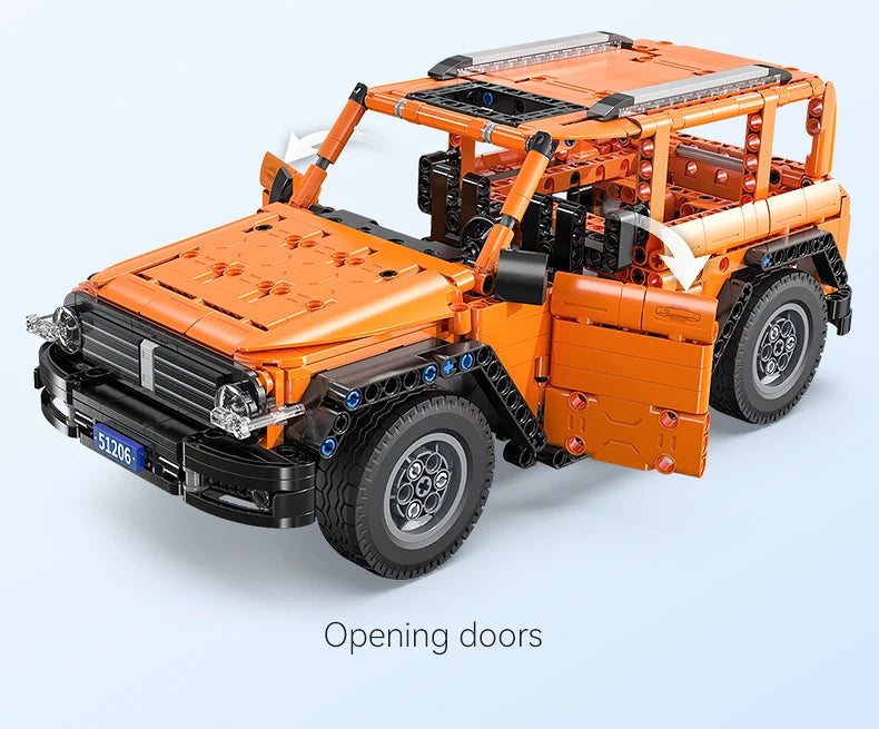CaDA Tank SUV RC 561 Pièces – Kit de Construction Technique à Télécommande