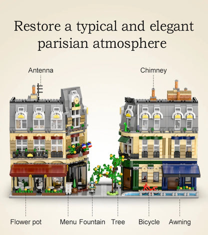 Maison Parisienne à Construire – Restaurant & Appartements de Luxe (3230 pièces)