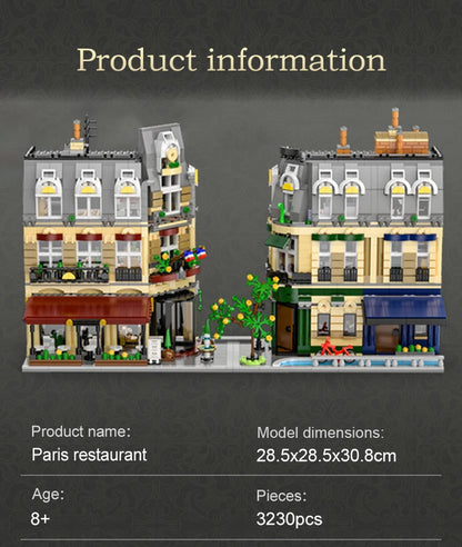 Maison Parisienne à Construire – Restaurant & Appartements de Luxe (3230 pièces)