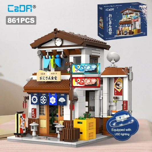 Maquette à Construire CaDA – Restaurant Japonais Rétro (861 pièces)