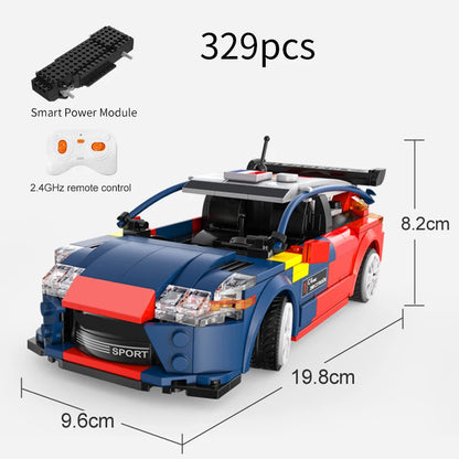 Voiture de Rallye Télécommandée CaDA – Citroën C4 WRC (329 pièces)