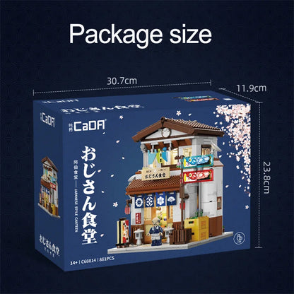 Maquette à Construire CaDA – Restaurant Japonais Rétro (861 pièces)