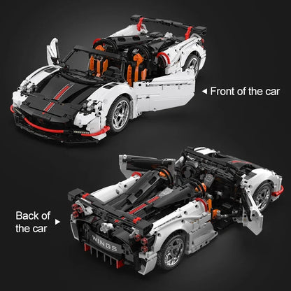 Voiture de Sport Télécommandée CaDA – Modèle Wings (1812 pièces)
