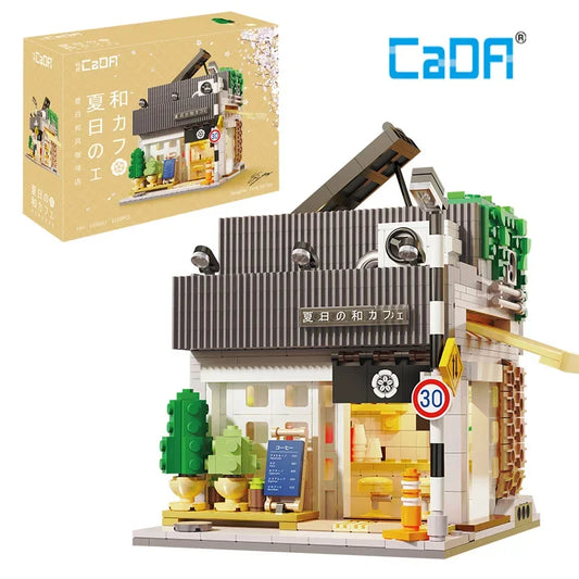 Café Japonais d’Été – Set de Construction CaDA (1116 pièces)