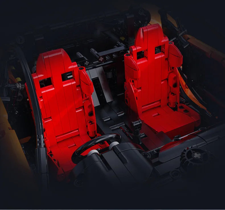 Mazda RX-7 CaDA – Supercar Télécommandée à Construire (3305 pièces, Échelle 1:8, Modèle Officiel)