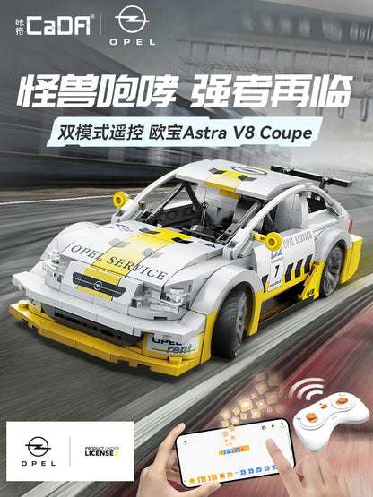 Voiture de Course Télécommandée CaDA – Opel Astra V8 Coupé (330 pièces)