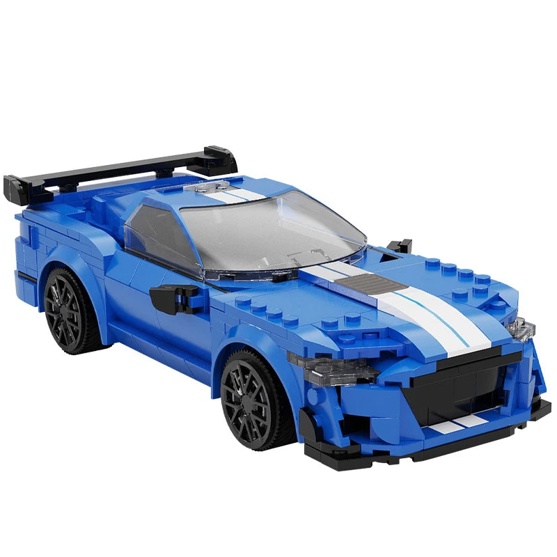 Voiture de Course Télécommandée CaDA – Modèle Blue Knight (325 pièces)