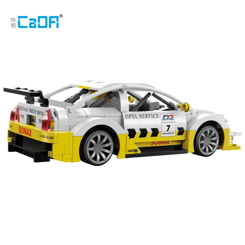 Voiture de Course Télécommandée CaDA – Opel Astra V8 Coupé (330 pièces)