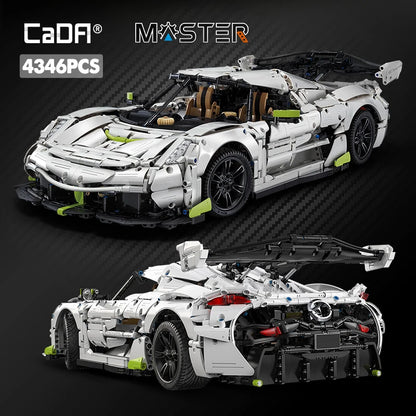 Voiture de Sport à Construire CaDA – Modèle Fantasma (4346 pièces)