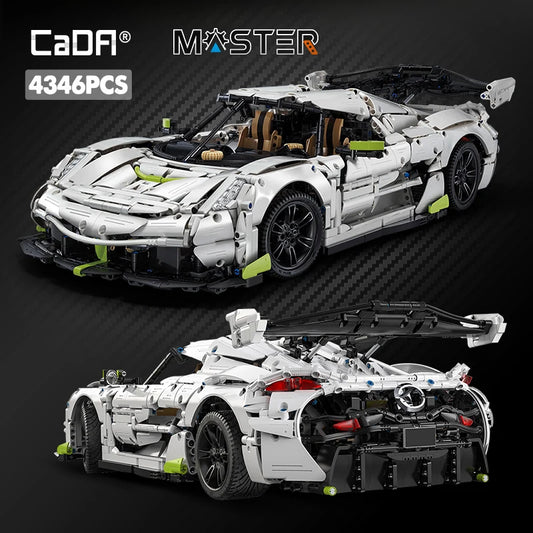 Voiture de Sport à Construire CaDA – Modèle Fantasma (4346 pièces)