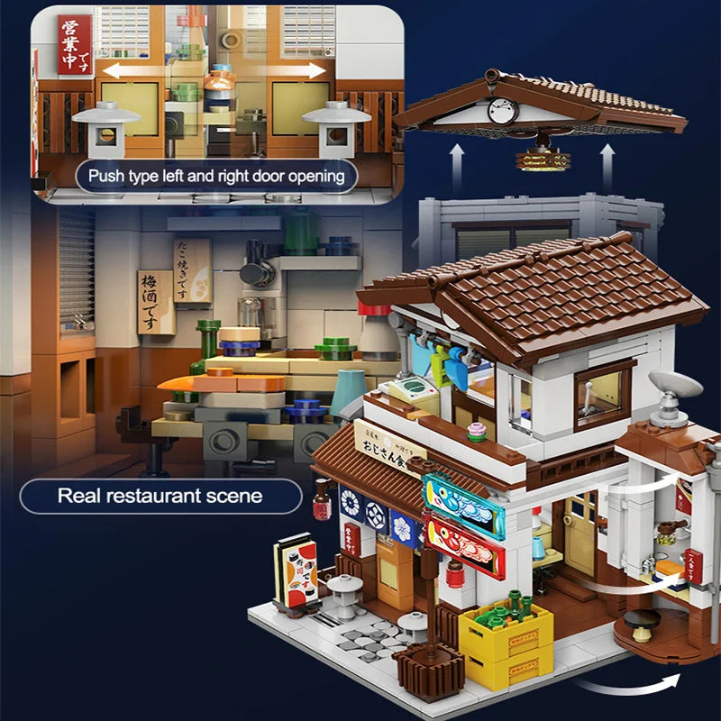 Maquette à Construire CaDA – Restaurant Japonais Rétro (861 pièces)