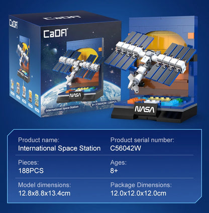 Mini Dioramas Officiels NASA à Construire – Collection Complète CaDA (6 modèles)