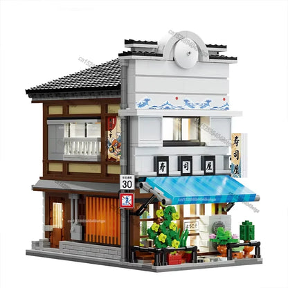 Boutique de Sushi Japonaise à Construire – CaDA (1665 pièces)